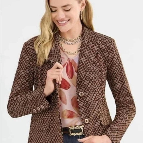 CAbi Jackets & Blazers - Cabi Dandy Blazer Peppercorn Nwt Size M 4677